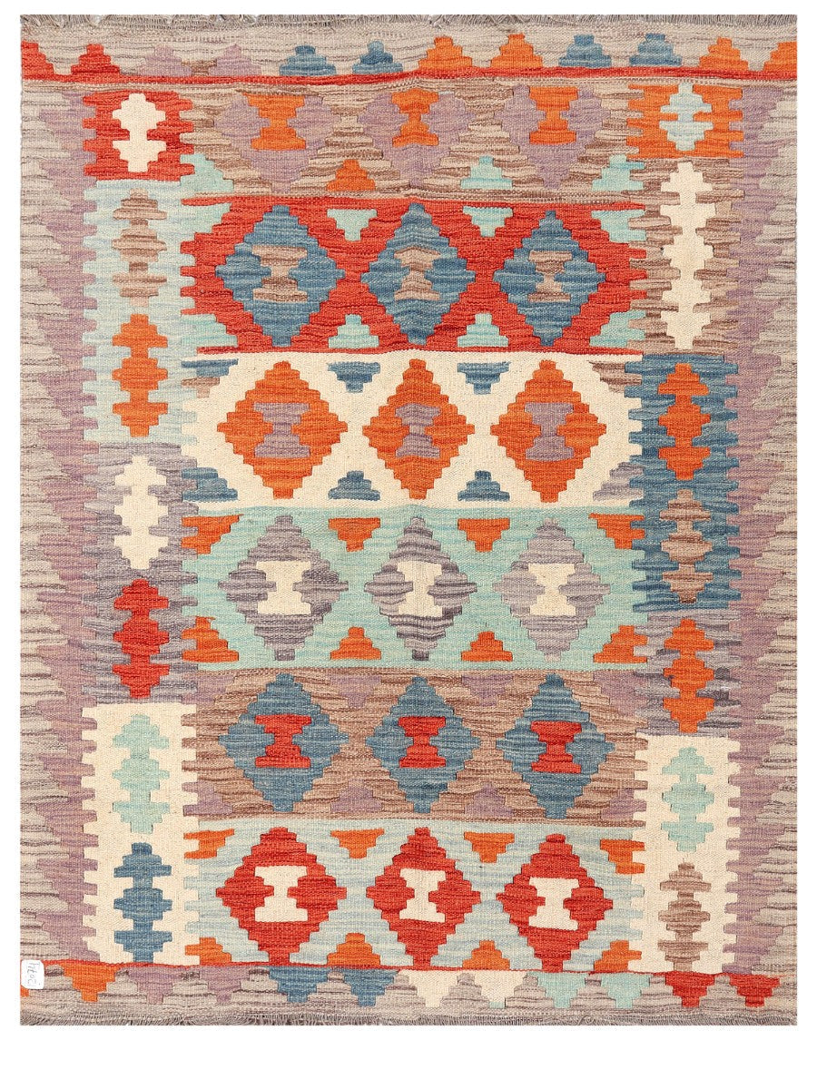 Maimana Afghanistan Kilim Rug - 164 x126 cm