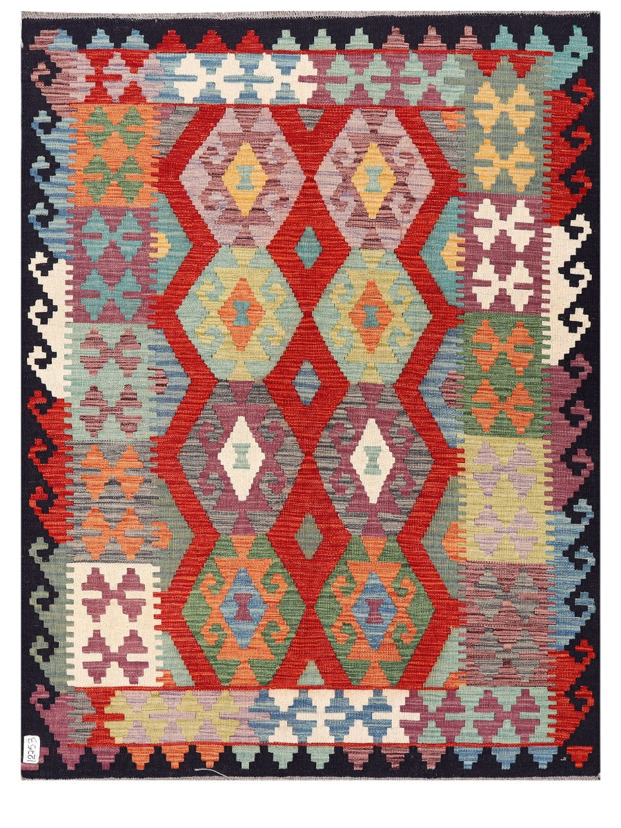 Maimana Afghanistan Kilim Rug - 170 x128 cm