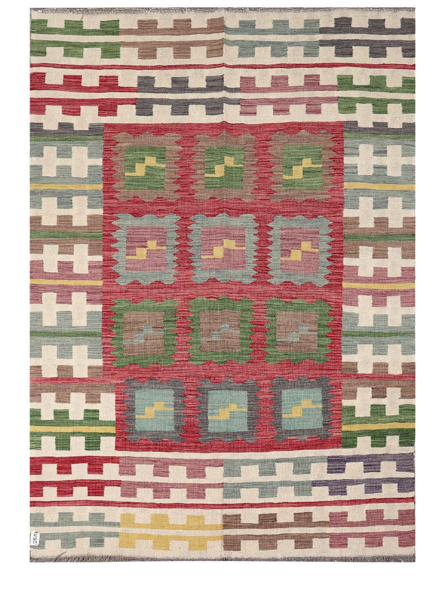 Maimana Afghanistan Kilim Rug - 240 x167 cm