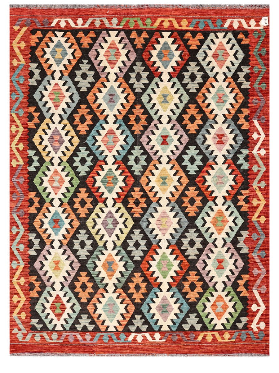 Maimana Afghanistan Kilim Rug - 243 x180 cm