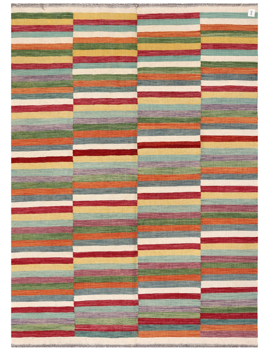 Maimana Afghanistan Kilim Rug - 242 x174 cm