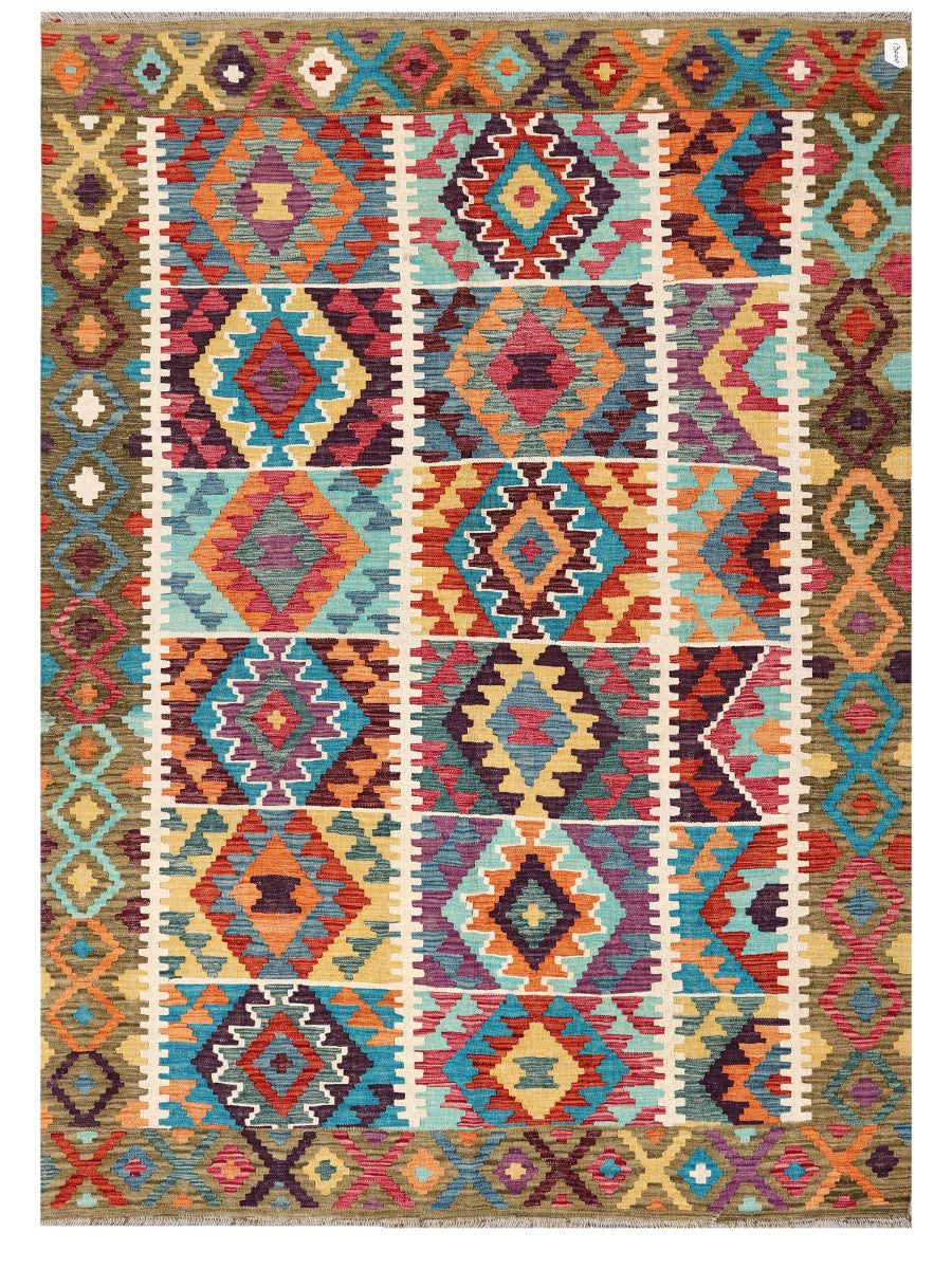 Maimana Afghanistan Kilim Rug - 250 x179 cm