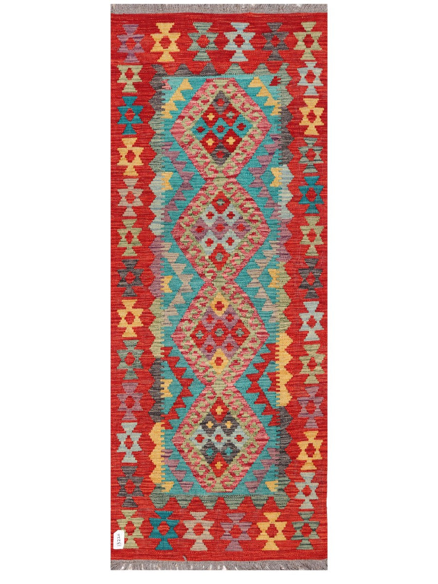 Maimana Afghanistan Kilim Rug - 180 x69 cm