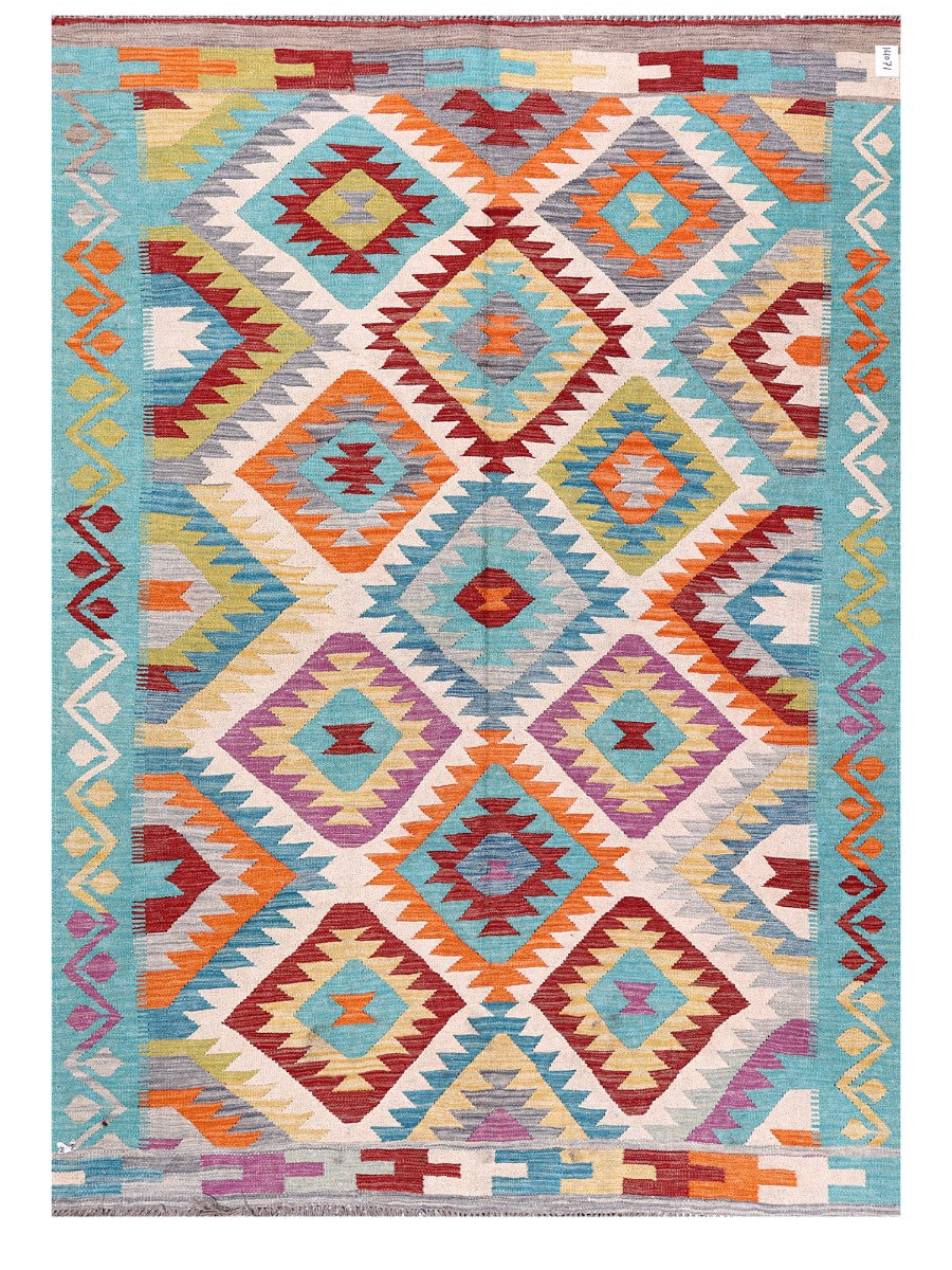 Maimana Afghanistan Kilim Rug - 234 x169 cm