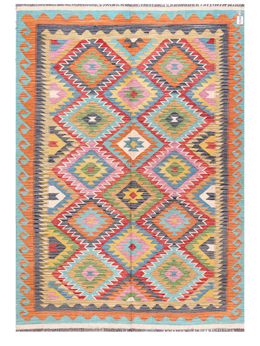Maimana Afghanistan Kilim Rug - 246 x175 cm