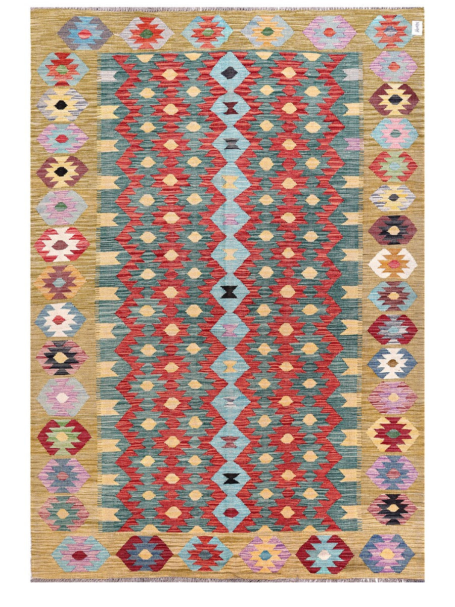 Maimana Afghanistan Kilim Rug - 250 x175 cm