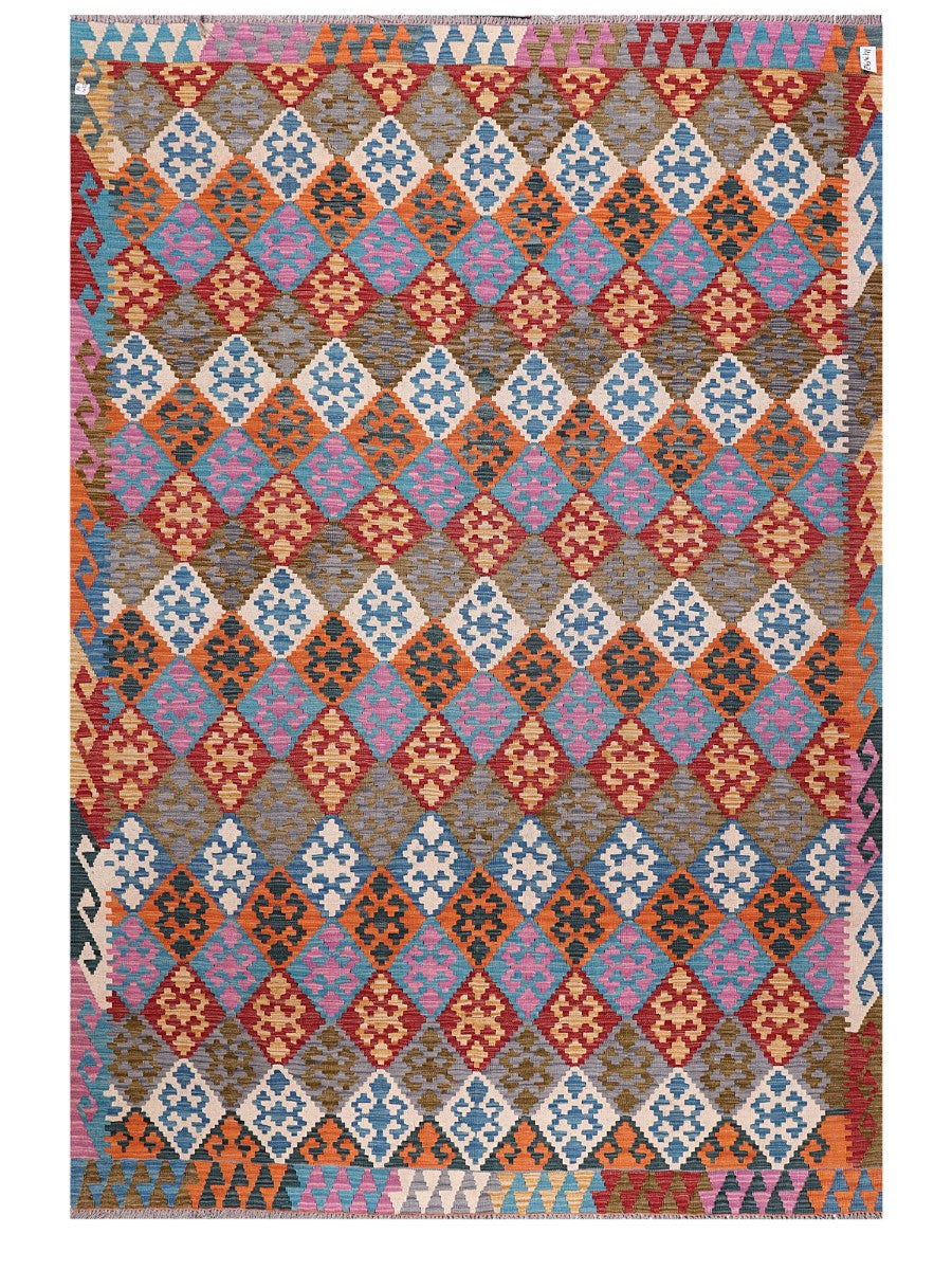 Maimana Afghanistan Kilim Rug - 300 x206 cm