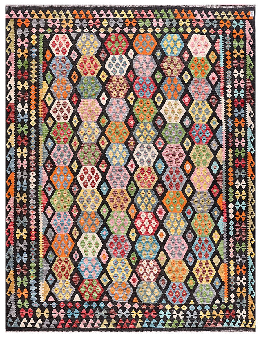 Maimana Afghanistan Kilim Rug - 347 x269 cm
