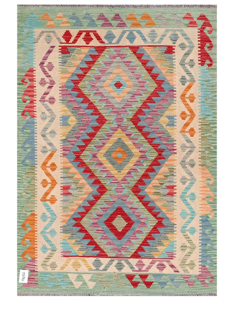 Maimana Afghanistan Kilim Rug - 160 x110 cm