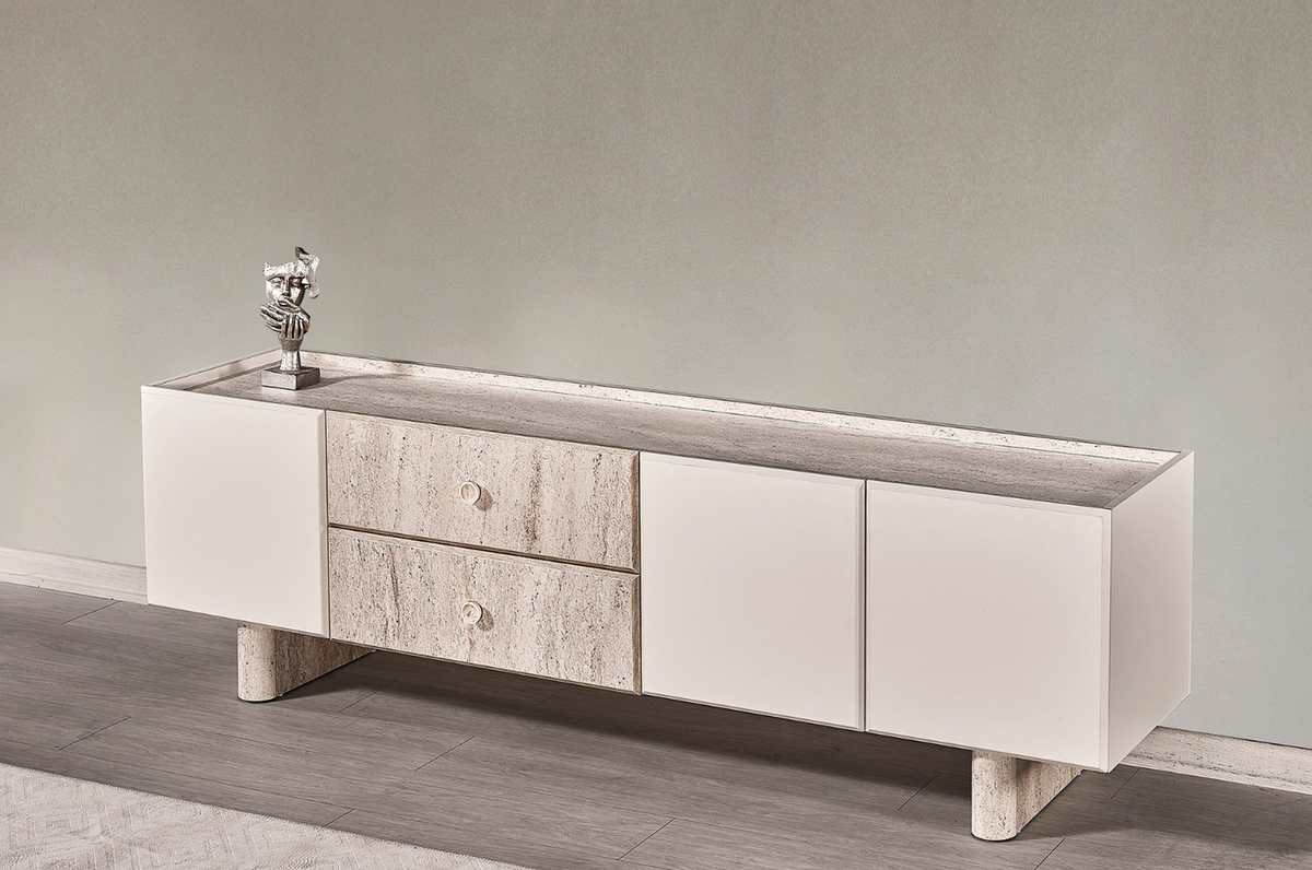 Pamukkale TV Unit by Netline Interiors