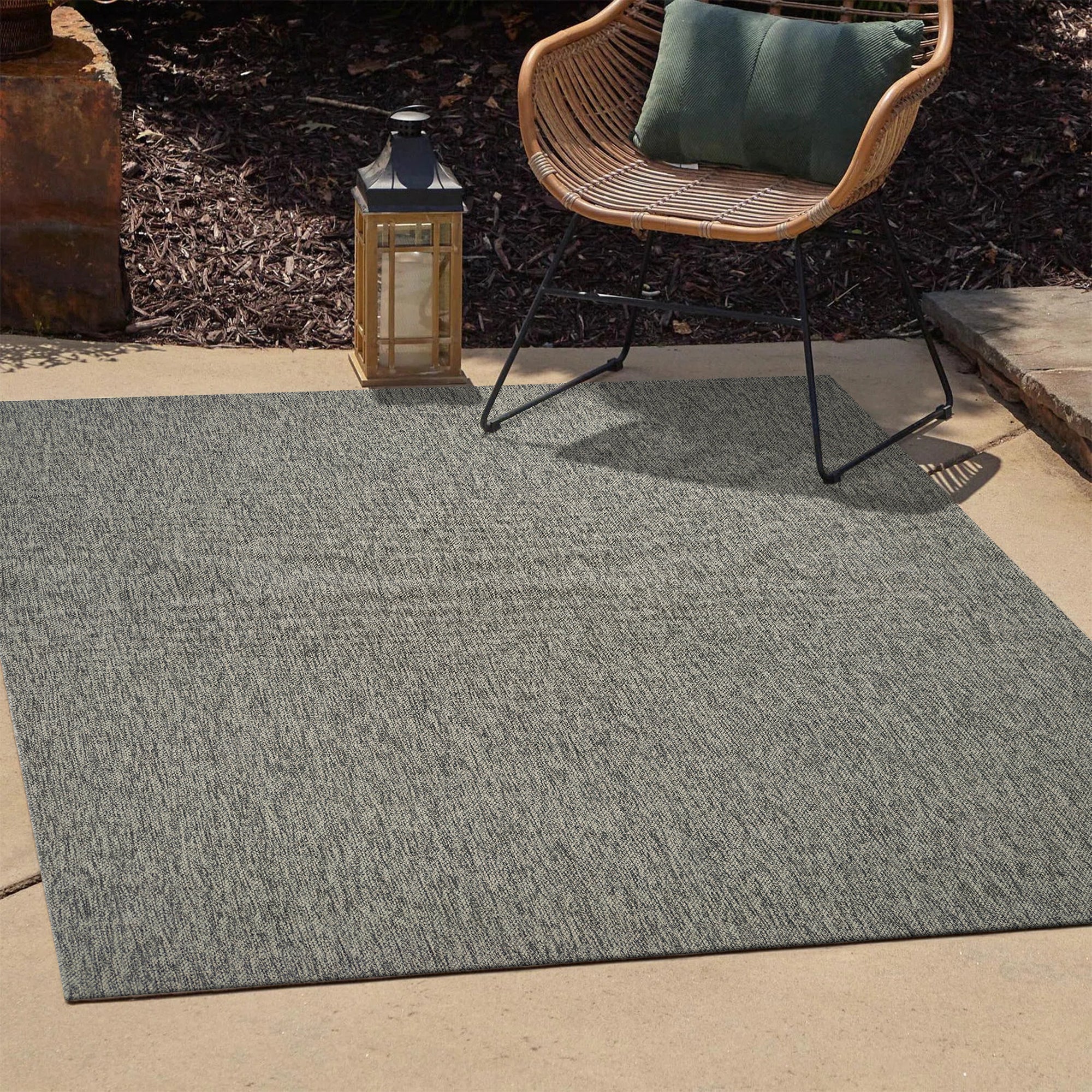 NETLINE HOME Indoor and Outdoor Rug for Kitchen Living Room Backyard, Deck, Picnic, Beach, Trailer and Camping | Water and UV Resistant | Low Pile