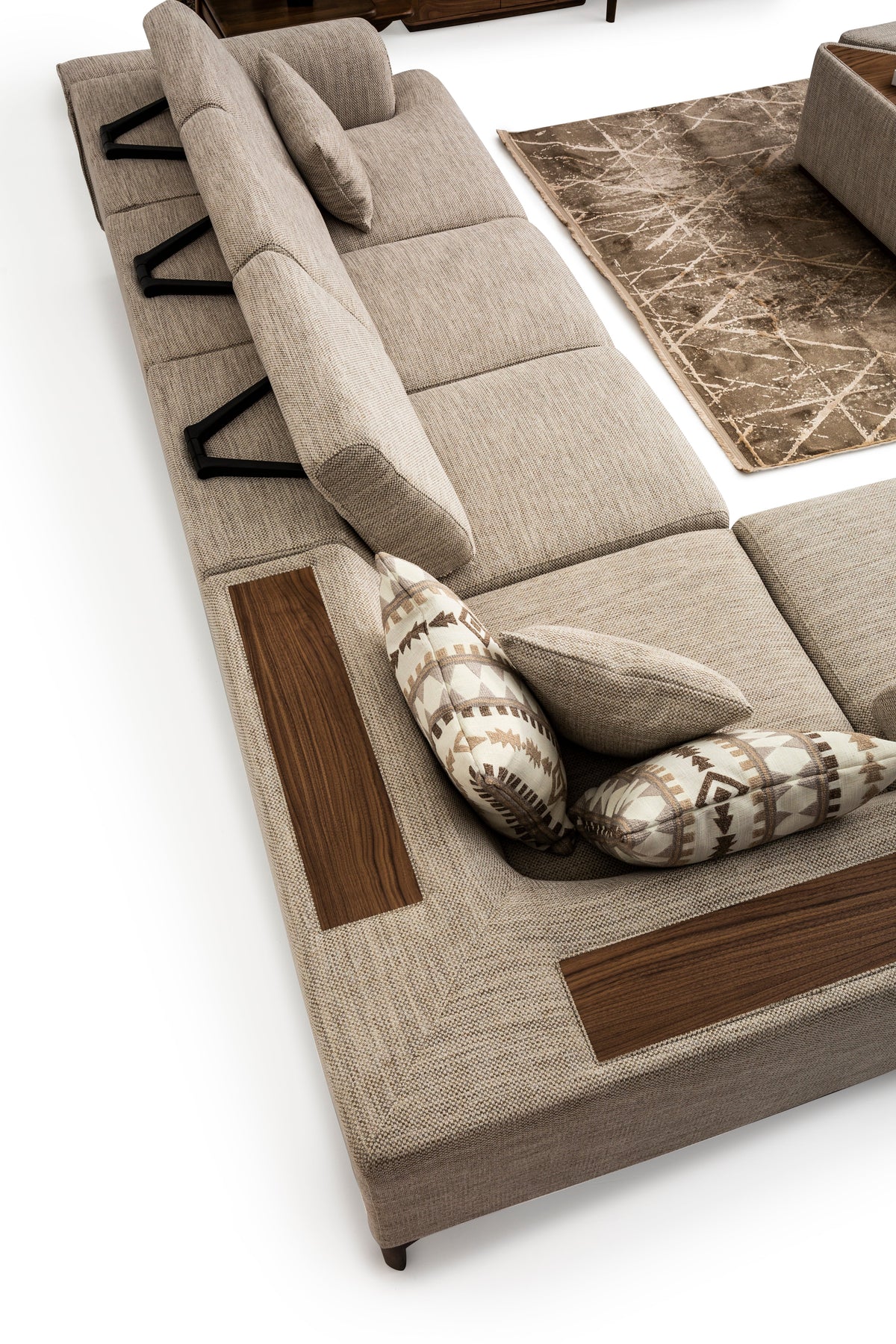 Aston Modular Corner Sofa by Netline Interiors