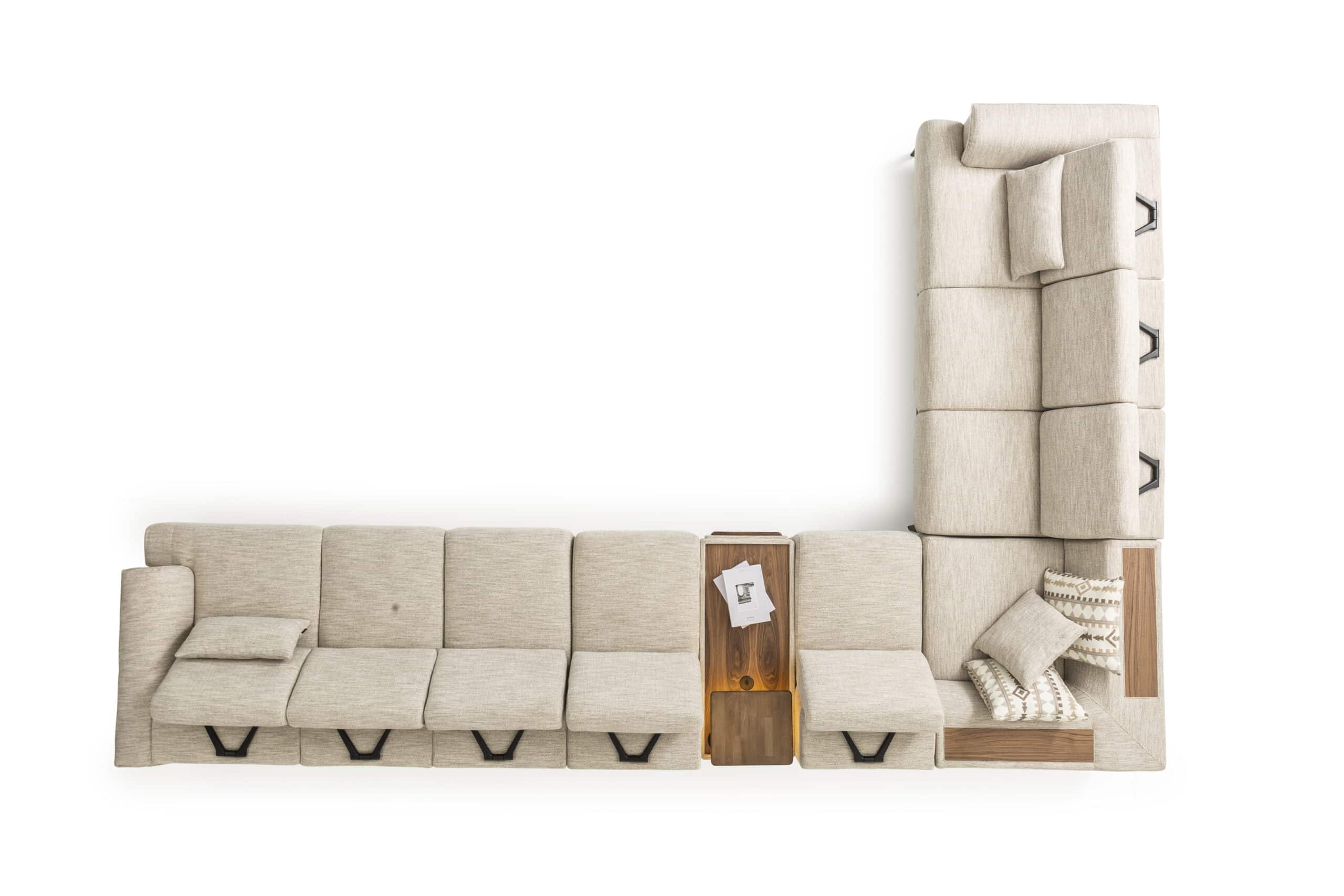 Aston Modular Corner Sofa by Netline Interiors