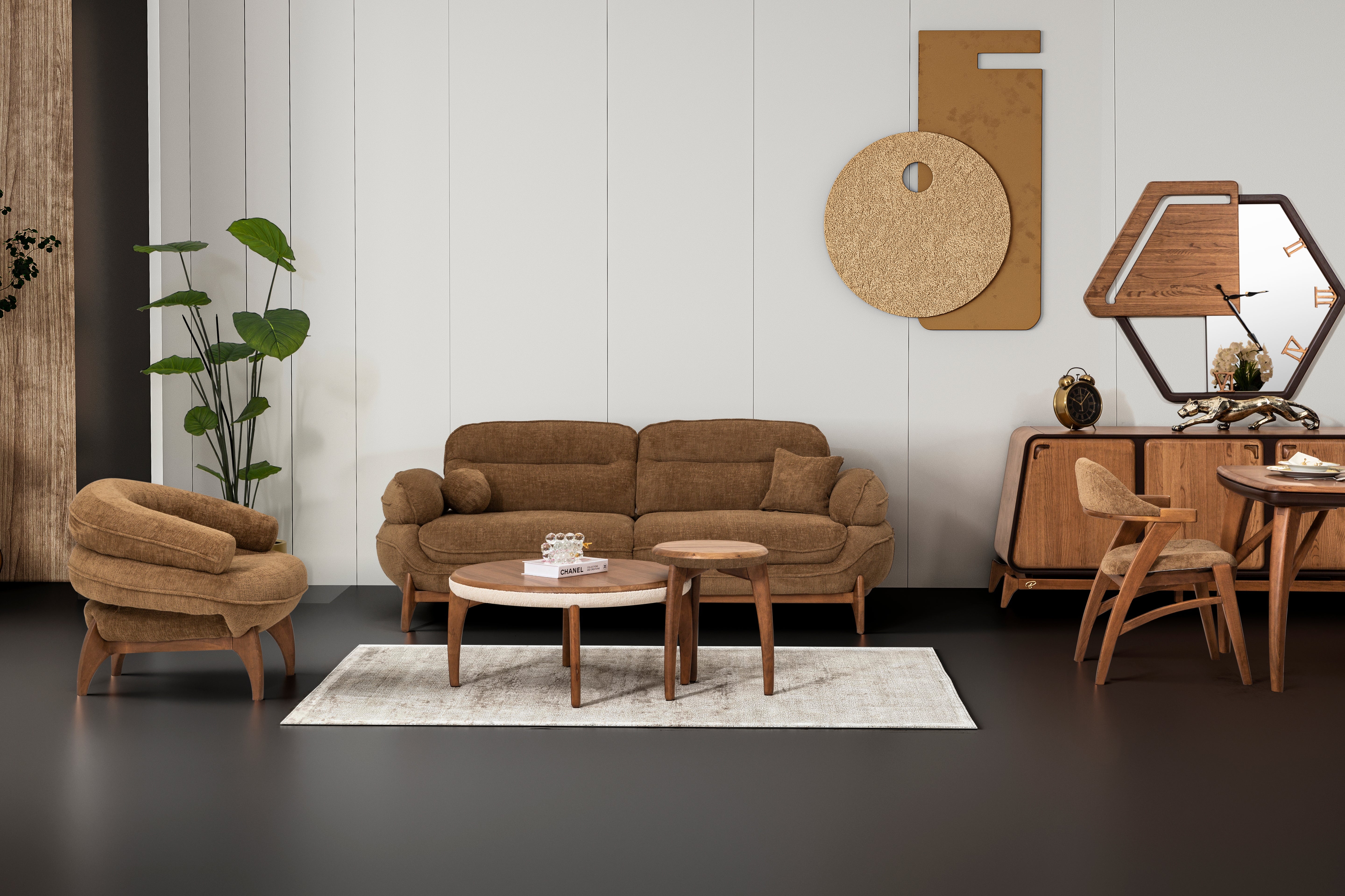 Mustang 3 Seater Sofa (B) by Netline Interiors