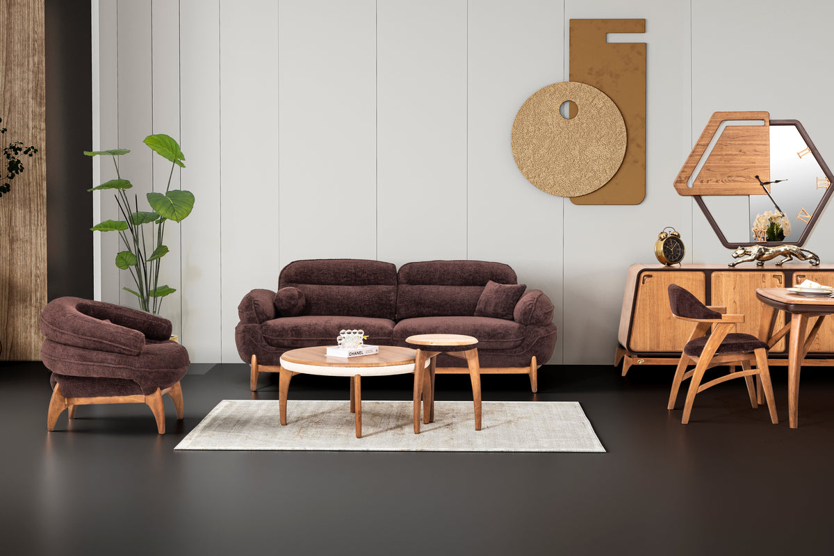 Mustang 3 Seater Sofa (B) by Netline Interiors