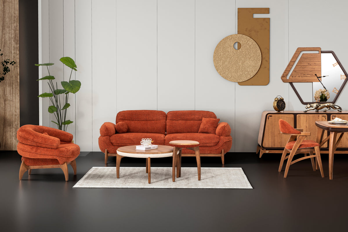 Mustang 3 Seater Sofa (B) by Netline Interiors