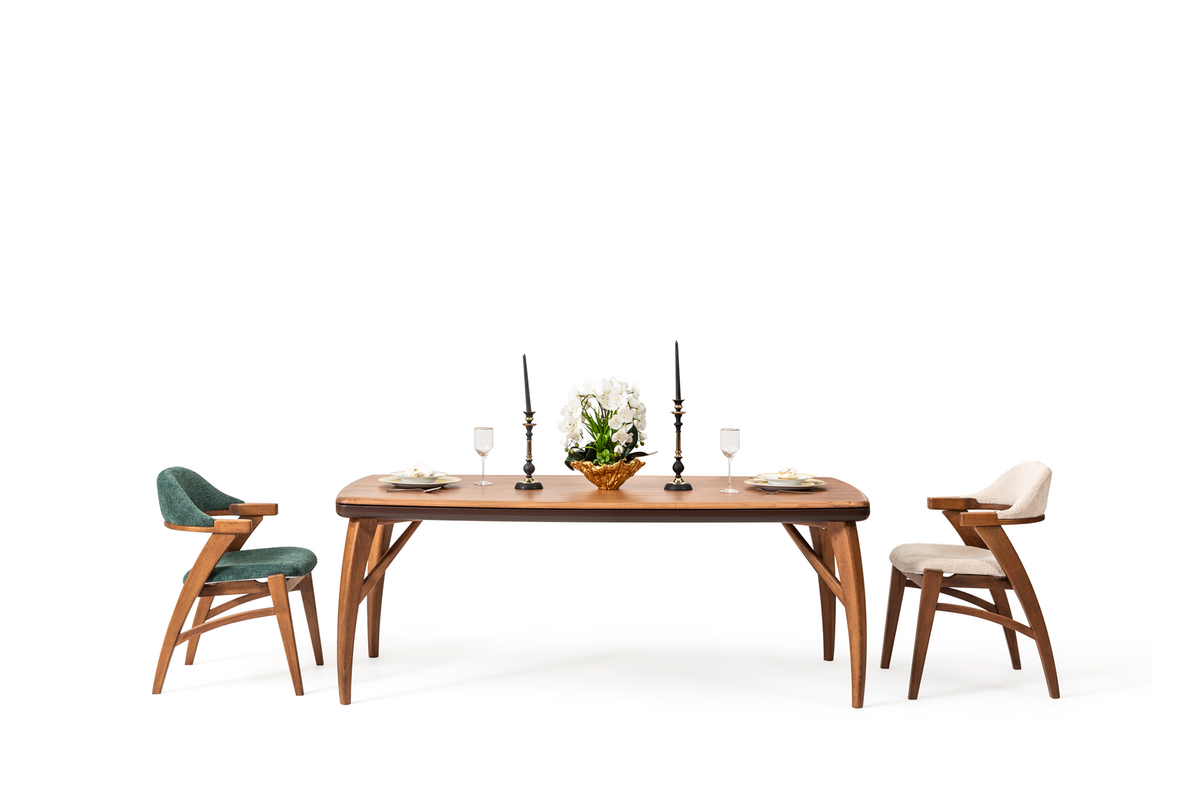 Mustang Dining Table and Chairs by Netline Interiors