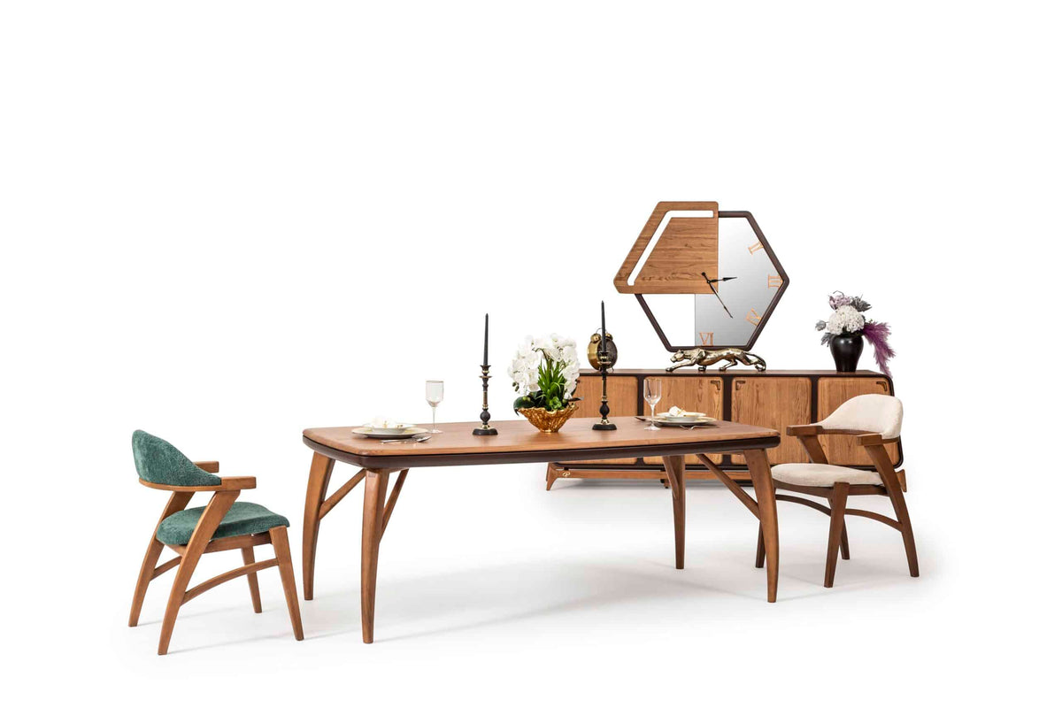 Mustang Dining Table and Chairs by Netline Interiors