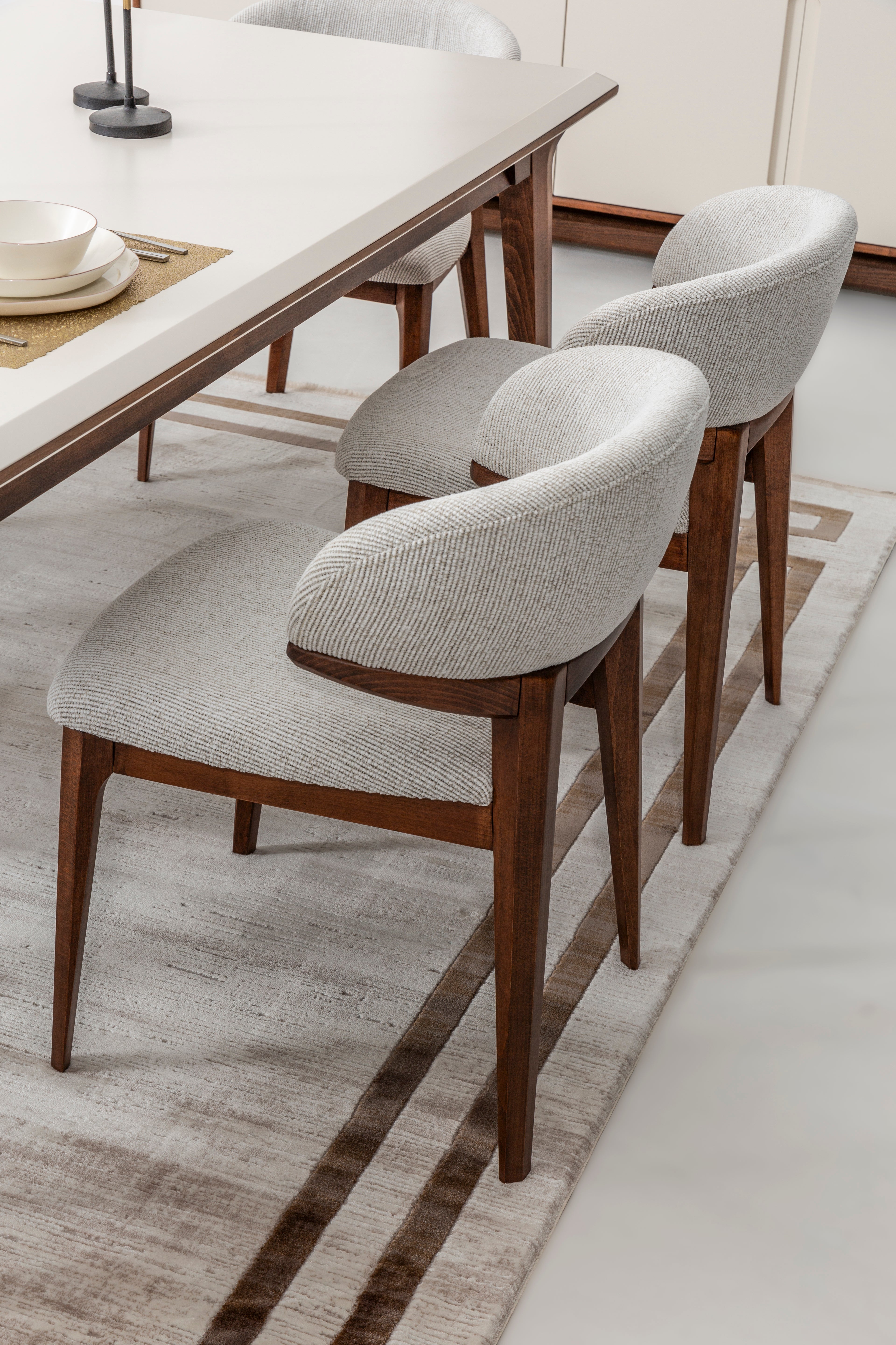 Cadillac Dining Table and Chairs by Netline Interiors