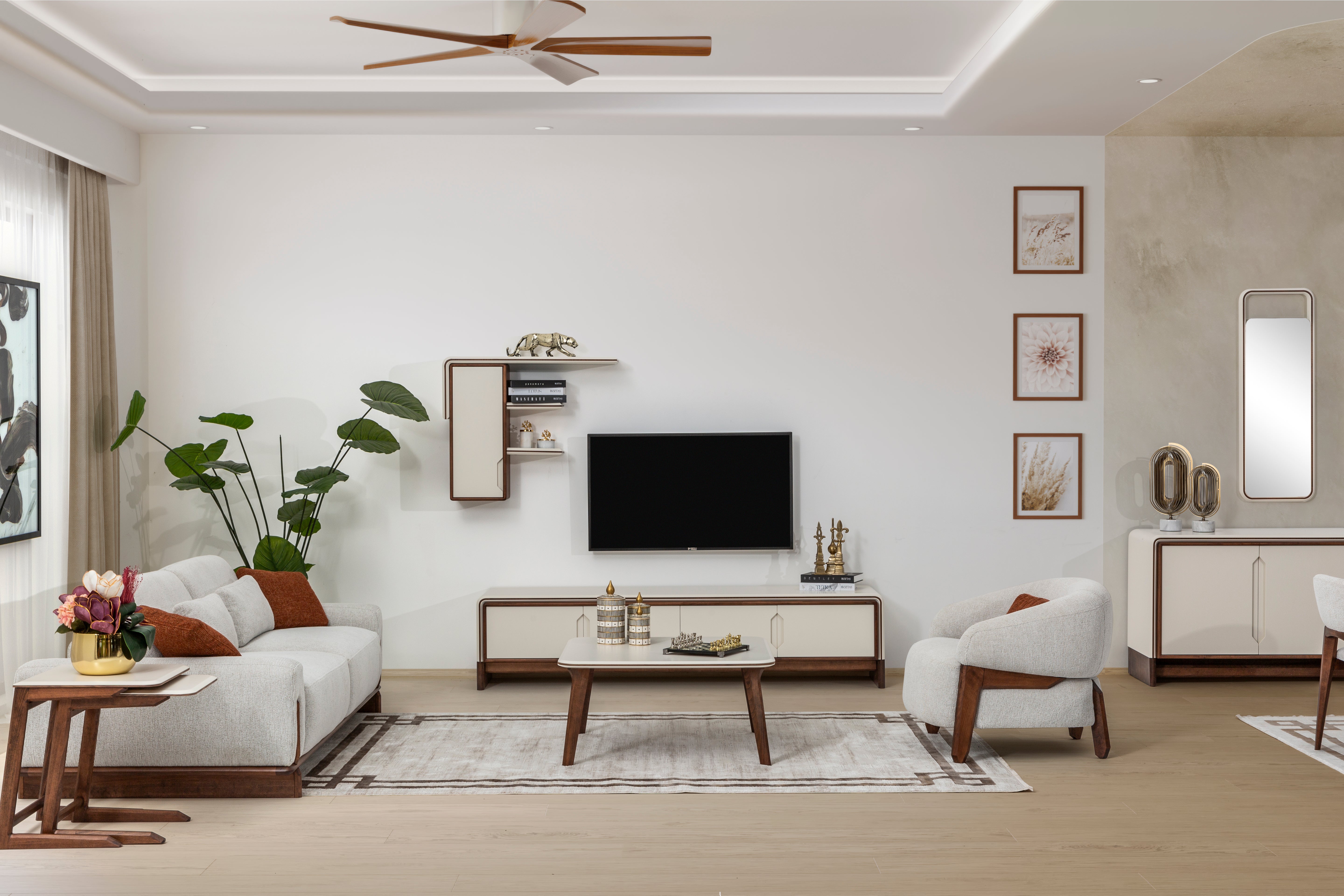 Cadillac Tv Unit by Netline Interiors