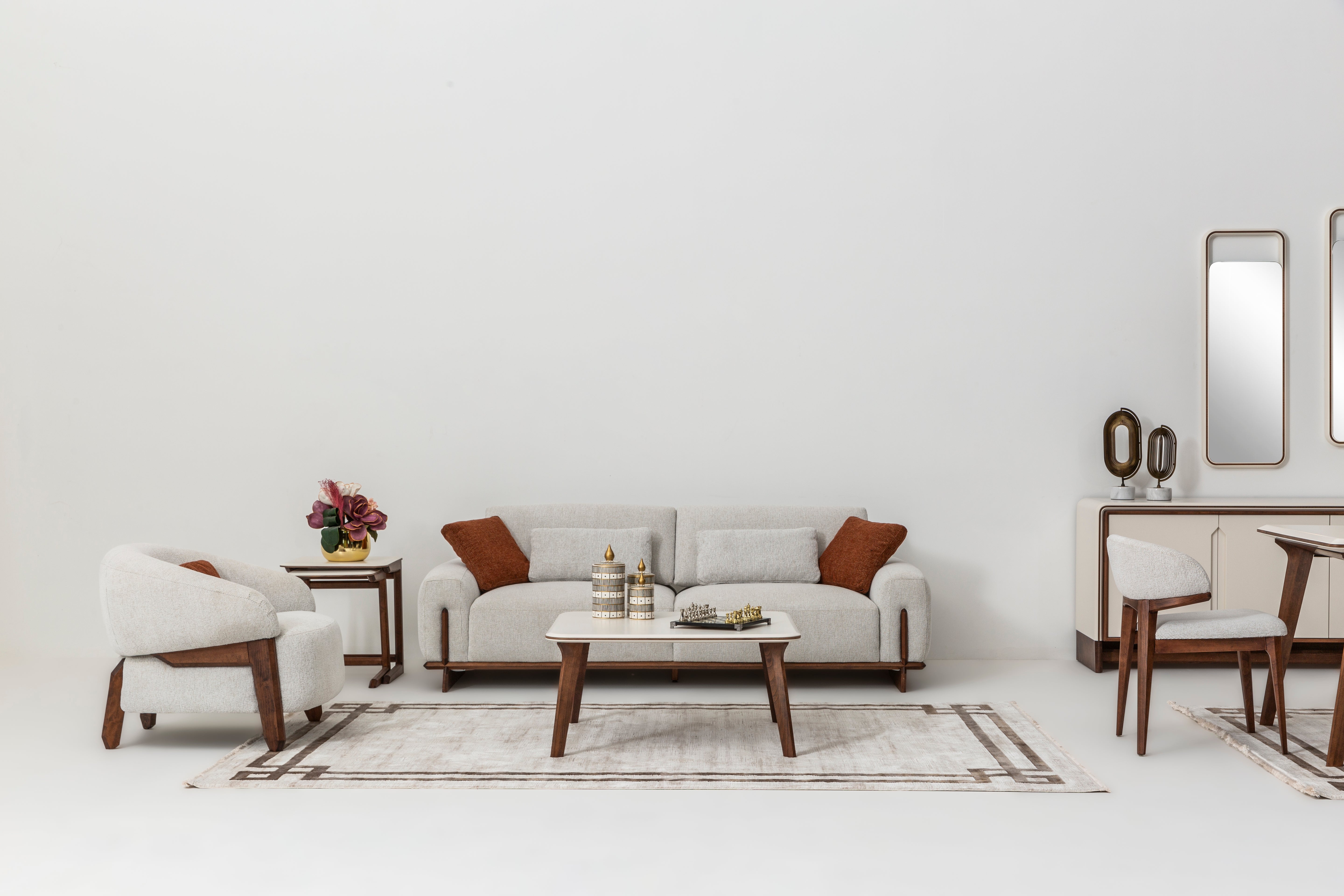 Cadillac Sofa Set by Netline Interiors