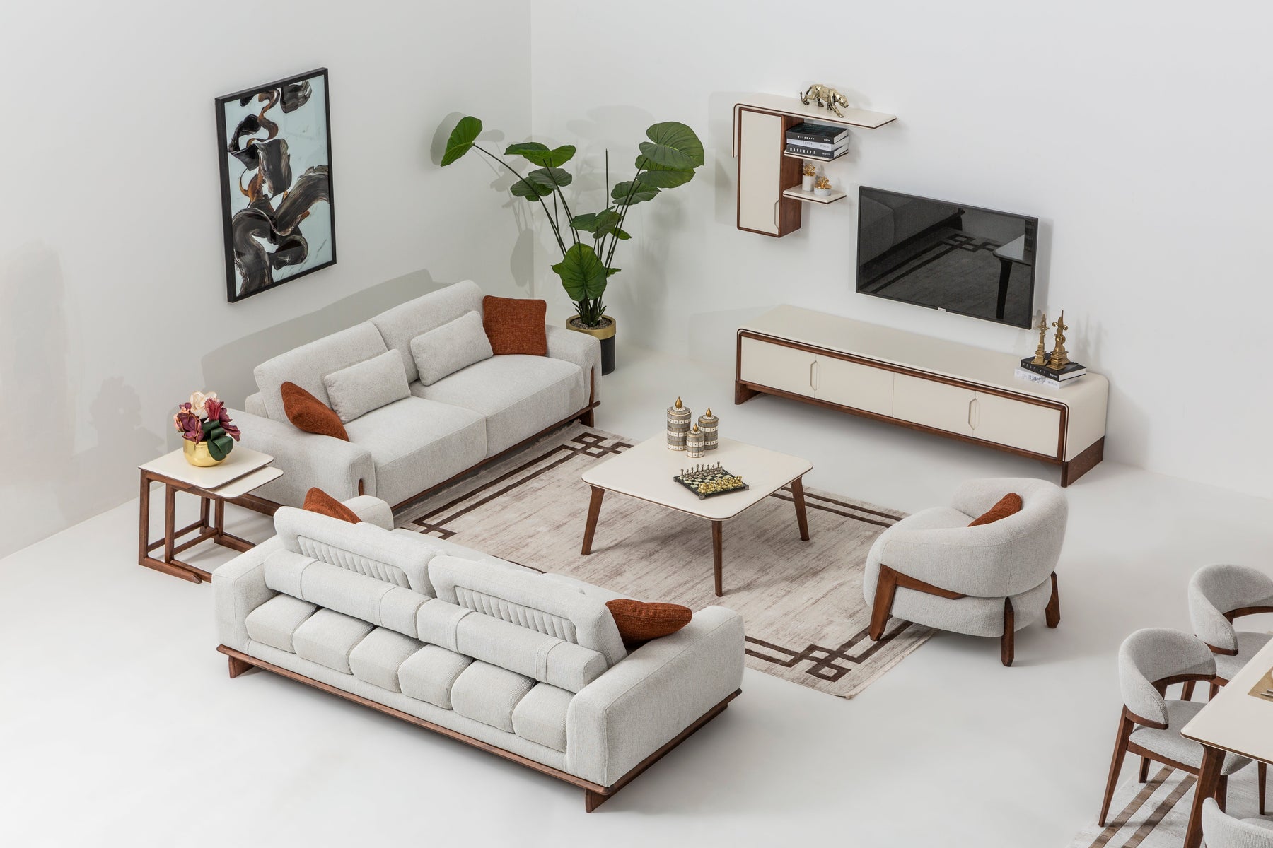 Cadillac Sofa Set by Netline Interiors