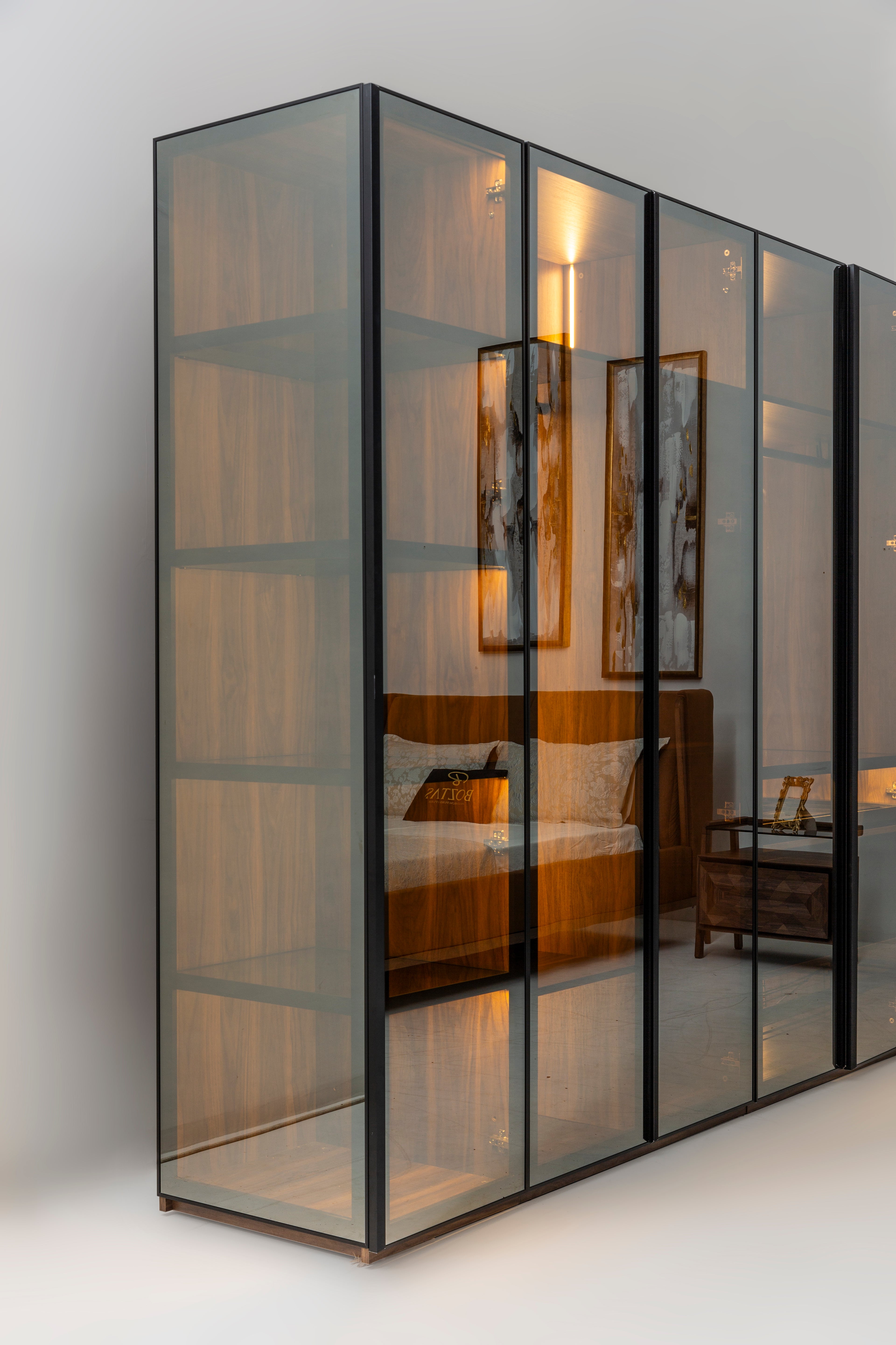 Maserati bedroom set by Netline Home Interior featuring a stylish bed, nightstands, and matching bedroom furniture in a modern design.