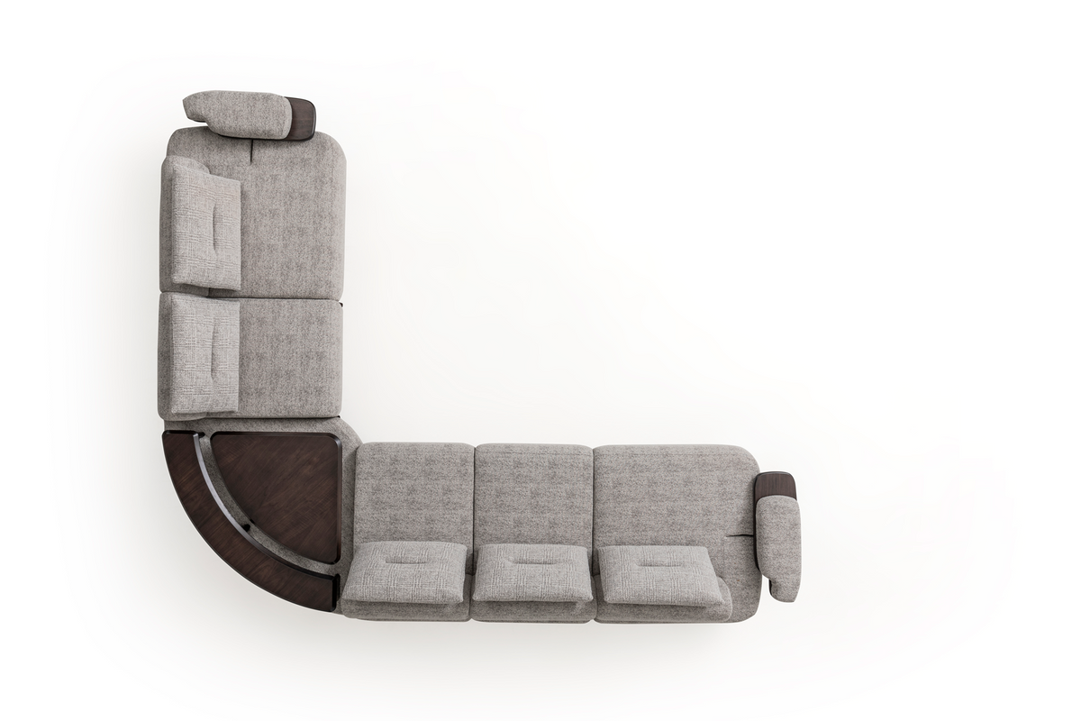 Camaro Modular Corner Sofa by Netline Interiors