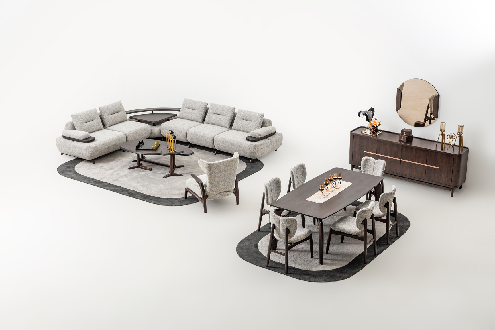Camaro Modular Corner Sofa by Netline Interiors
