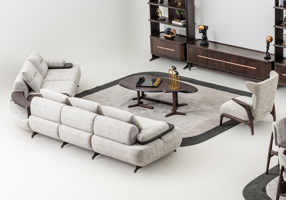 Camaro Modular Corner Sofa by Netline Interiors
