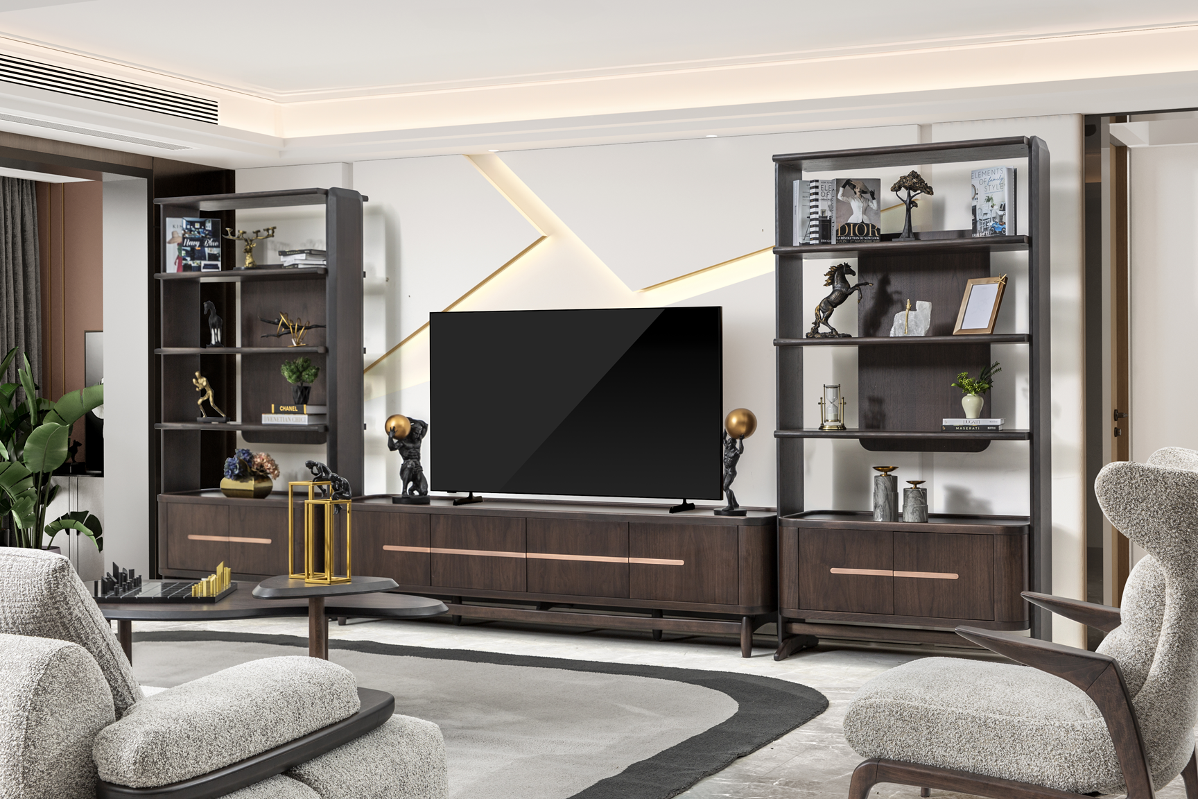 Camaro TV Unit by Netline Interiors