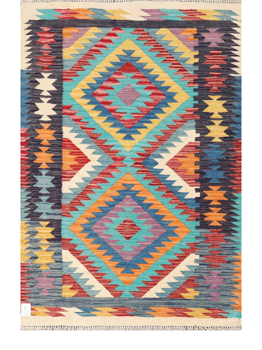 Maimana Afghanistan Kilim Rug - 150 x100 cm