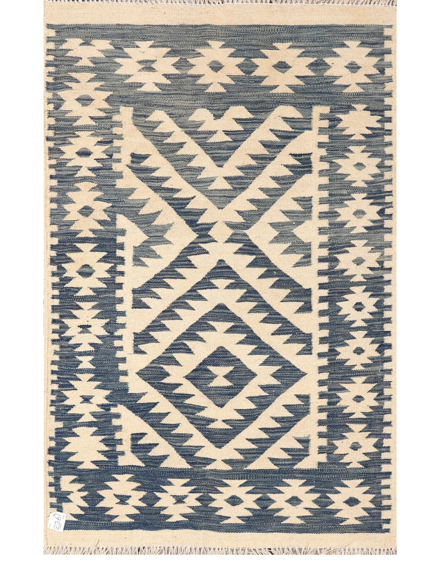 Maimana Afghanistan Kilim Rug - 150 x95 cm