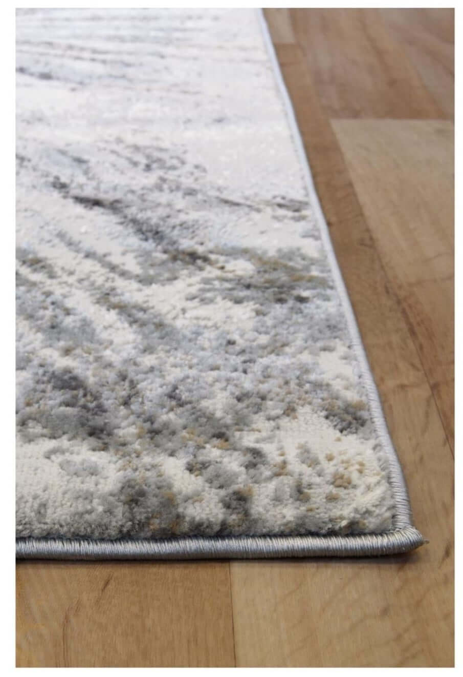 Abstract Burst Grey Rug | D149A