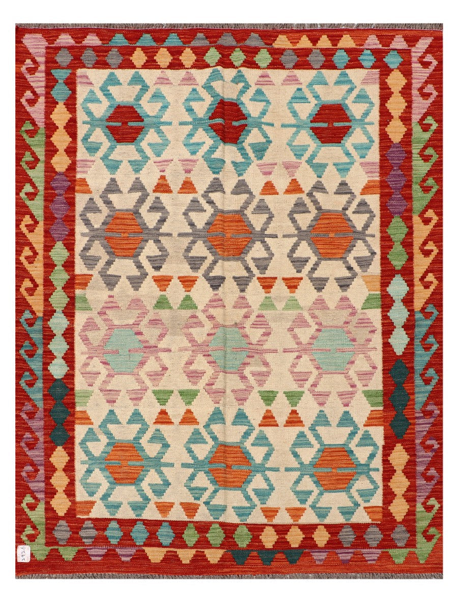 Maimana Afghanistan Kilim Rug - 200 x154 cm