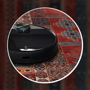 Netline Home Rugs Depot NH1316 – Machine Washable Caucasian Tribal Rug | Multicolor Striped Oriental Carpet for Living Room & Bedroom