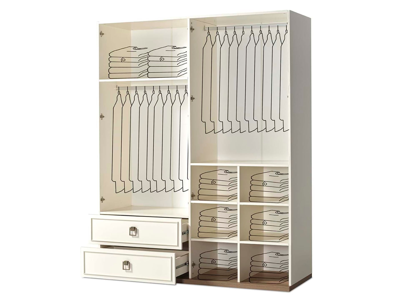 Sahra Wardrobe by Netline Interiors