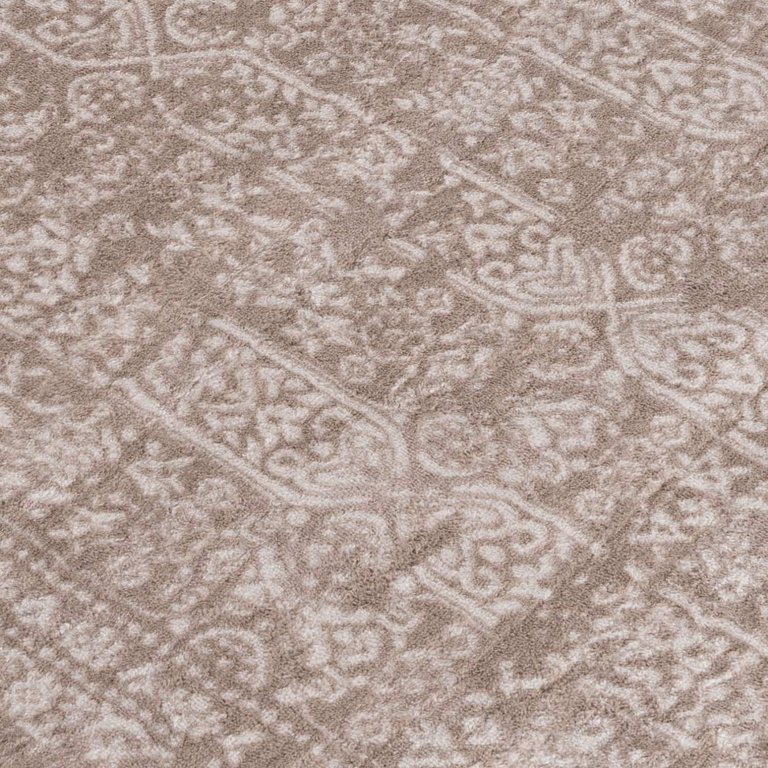 Montana Beige Rug by The Rugs, showcasing a soft, neutral-toned woven rug with intricate pattern details.