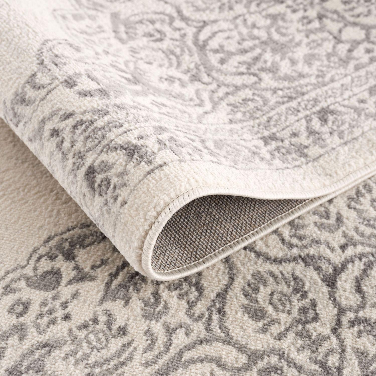 Montana Modern Grey Rug by The Rugs, 3724G, showcasing a contemporary design with soft grey tones and textured surface.