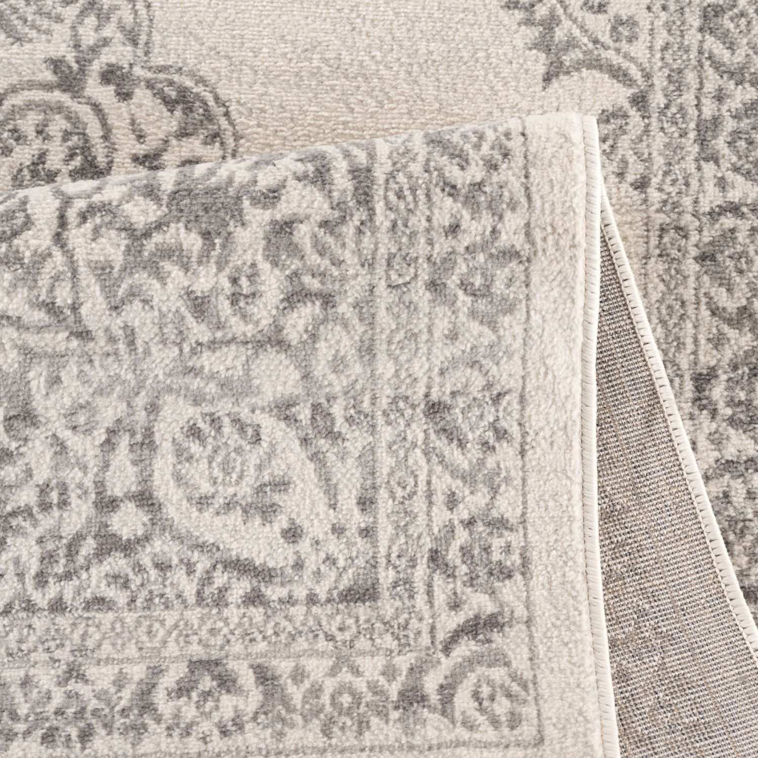 Montana Modern Grey Rug by The Rugs, 3724G, showcasing a stylish contemporary design with soft grey tones and textured surface.