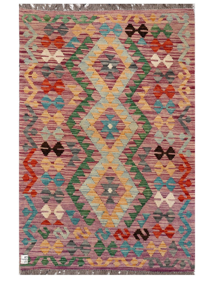 Maimana Afghanistan Kilim Rug - 149 x97 cm