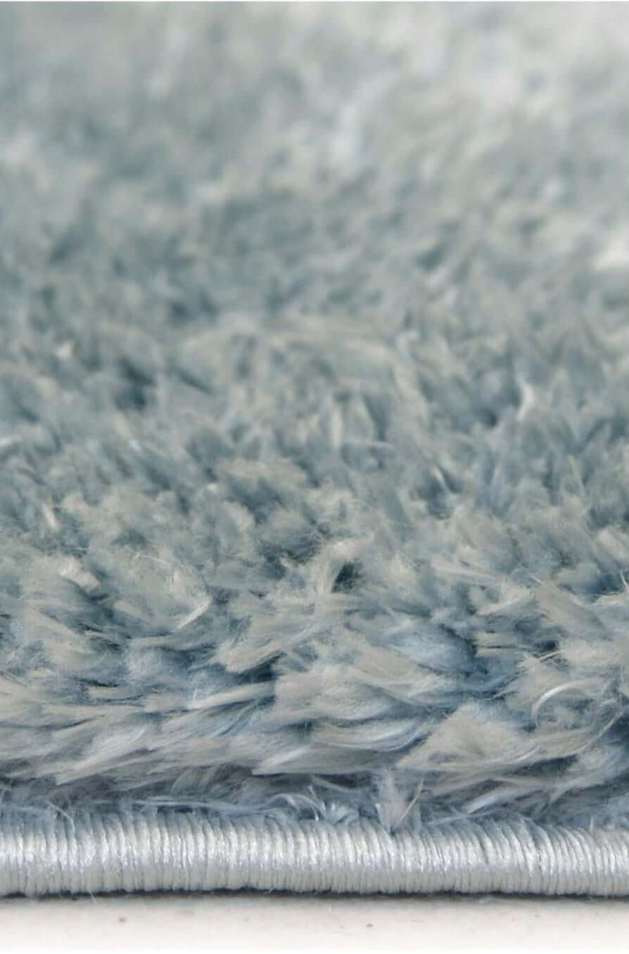 Lagom Duck Egg Blue Shaggy Rug