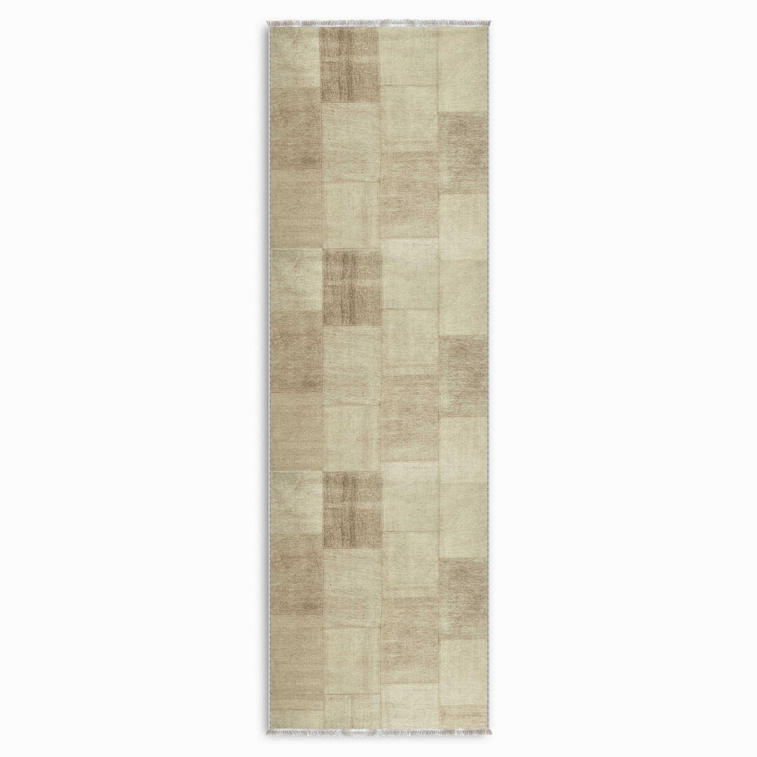 Netline Home Cream White Ethnic Classic Vintage Machine Washable Chenille Rug Design NH7139 - Gallery Image 6 - Netline Home