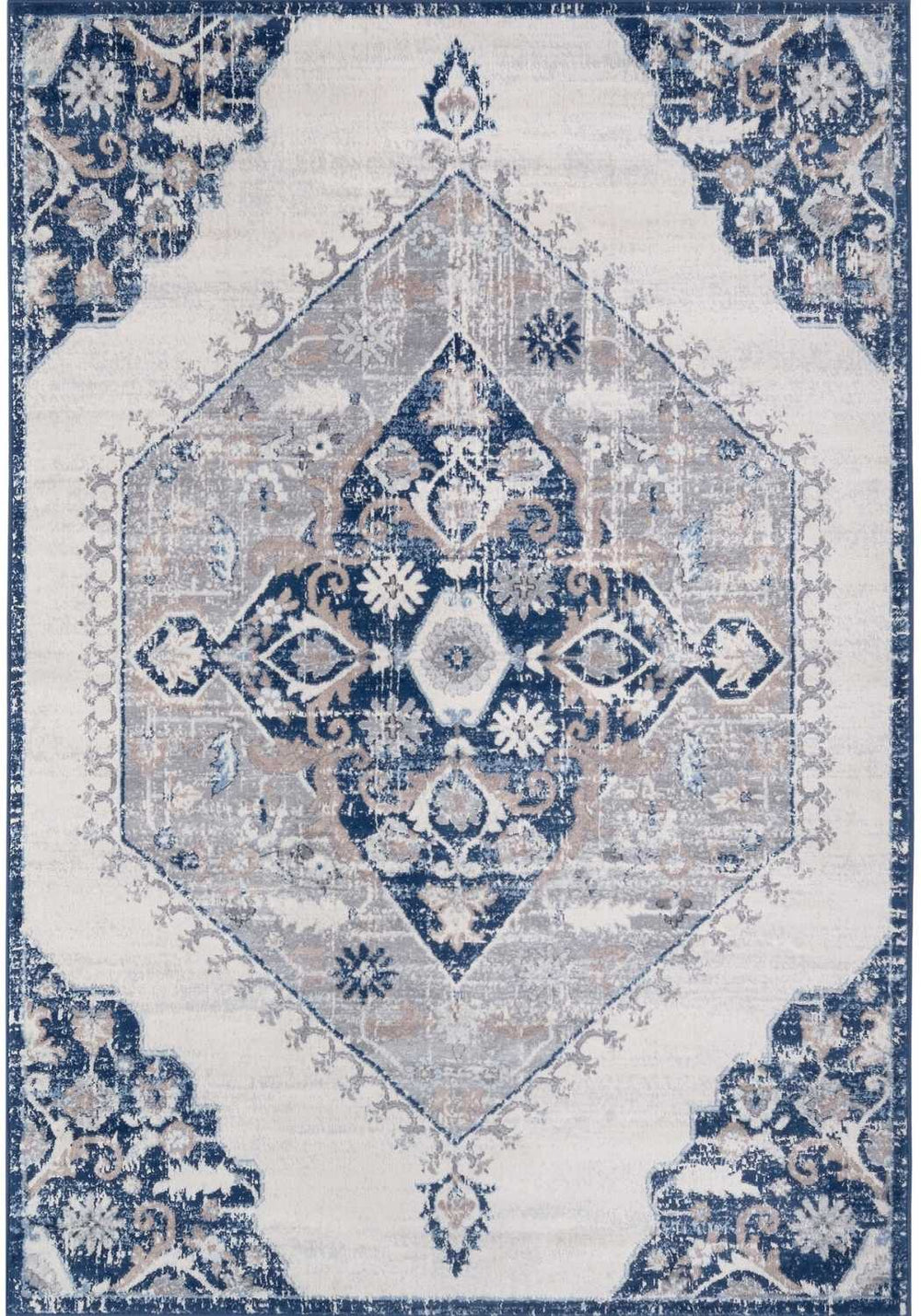 Montana Vintage Navy Rugs – 4020