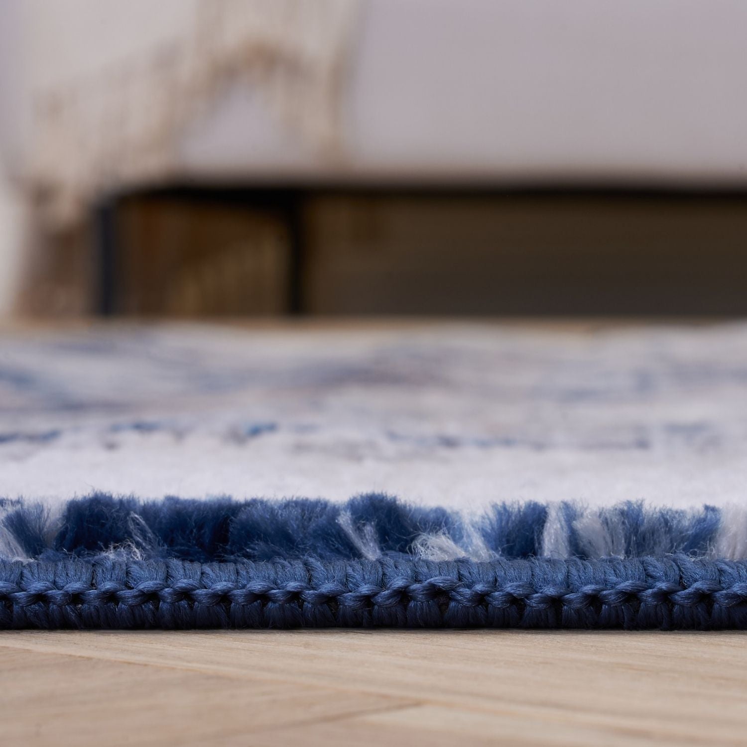 Montana Vintage Navy Rug by The Rugs, 4020 model, showcasing a textured pile with vintage navy color and intricate design details.