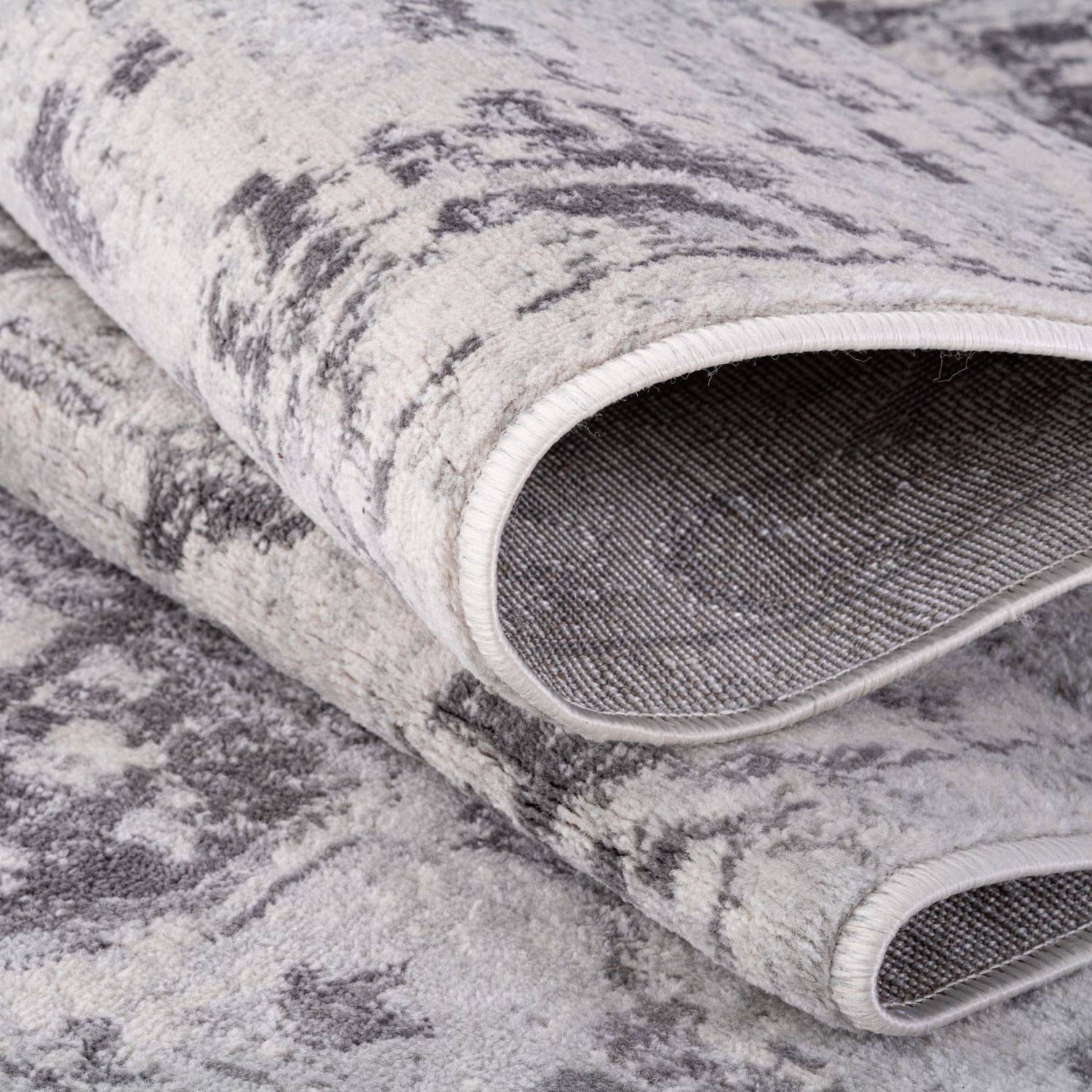 Montana Vintage Grey Rug by The Rugs, 4060 model, showing textured fabric with a vintage-inspired grey design for cozy interior decor.