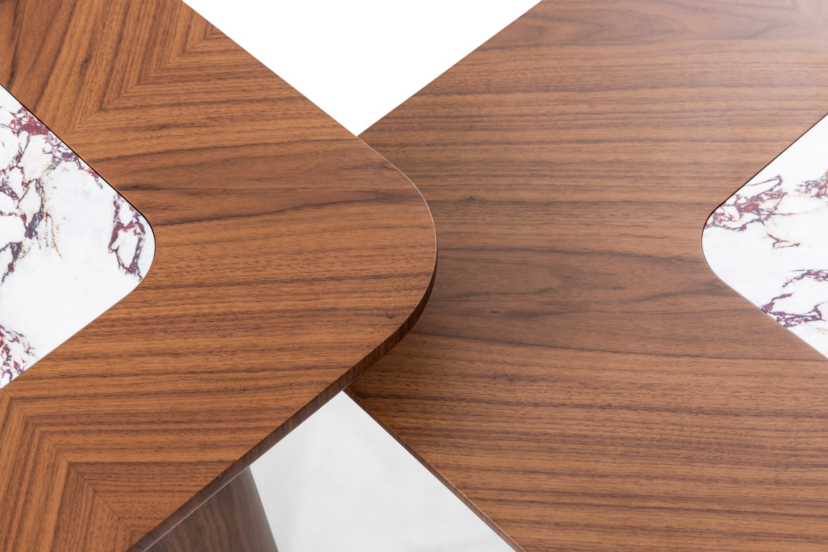 Lina coffee table set by Netline Interiors