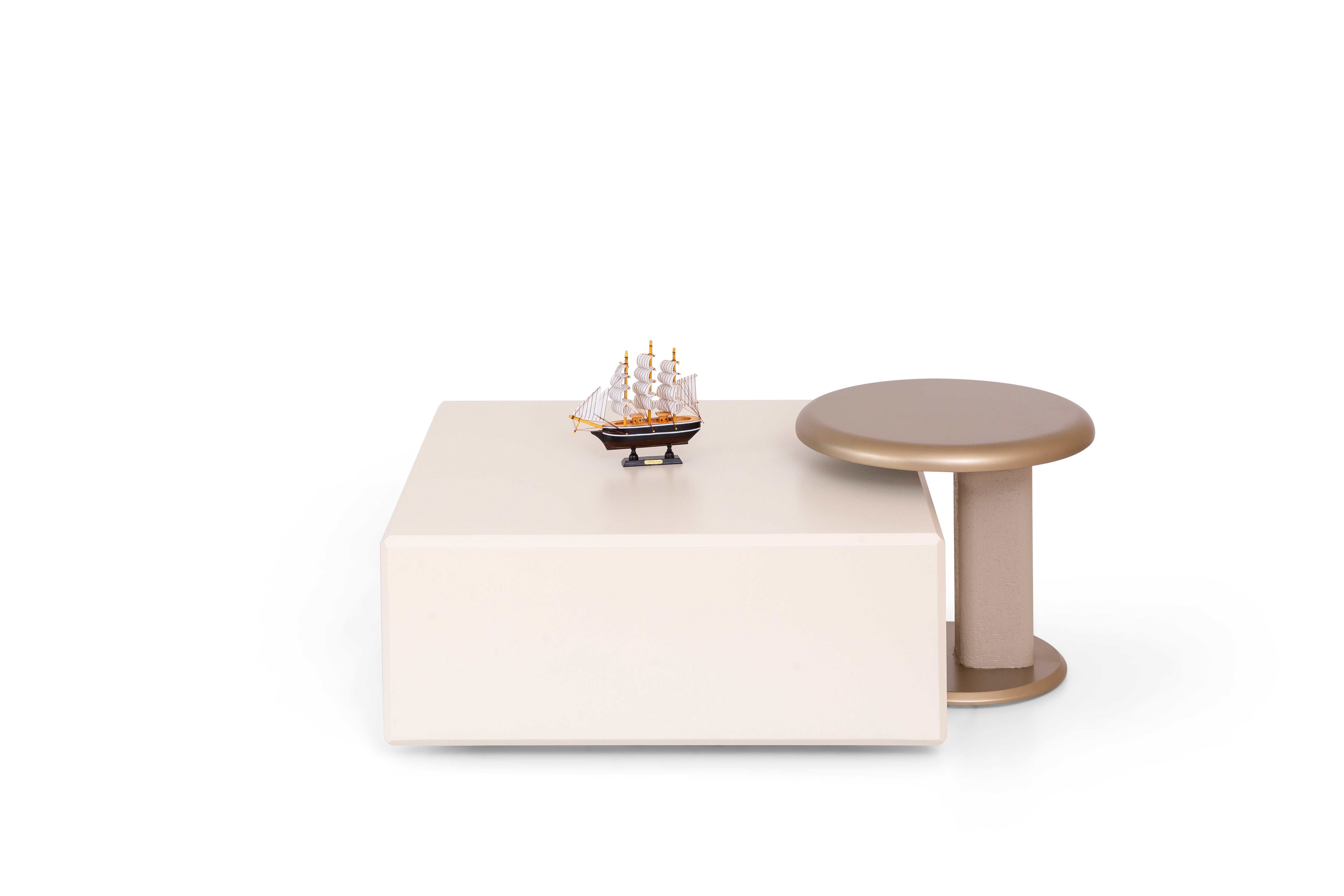 Cube Coffee Table Set by Netline Interiors