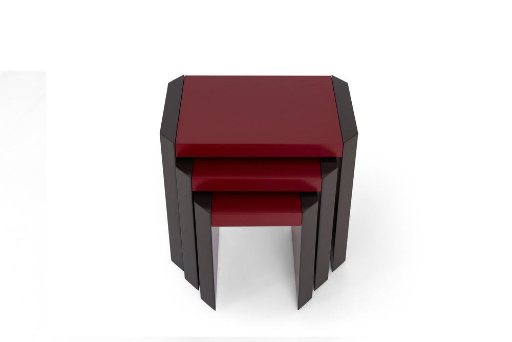 Porto Nesting Side Tables (3-piece) by Netline Interiors
