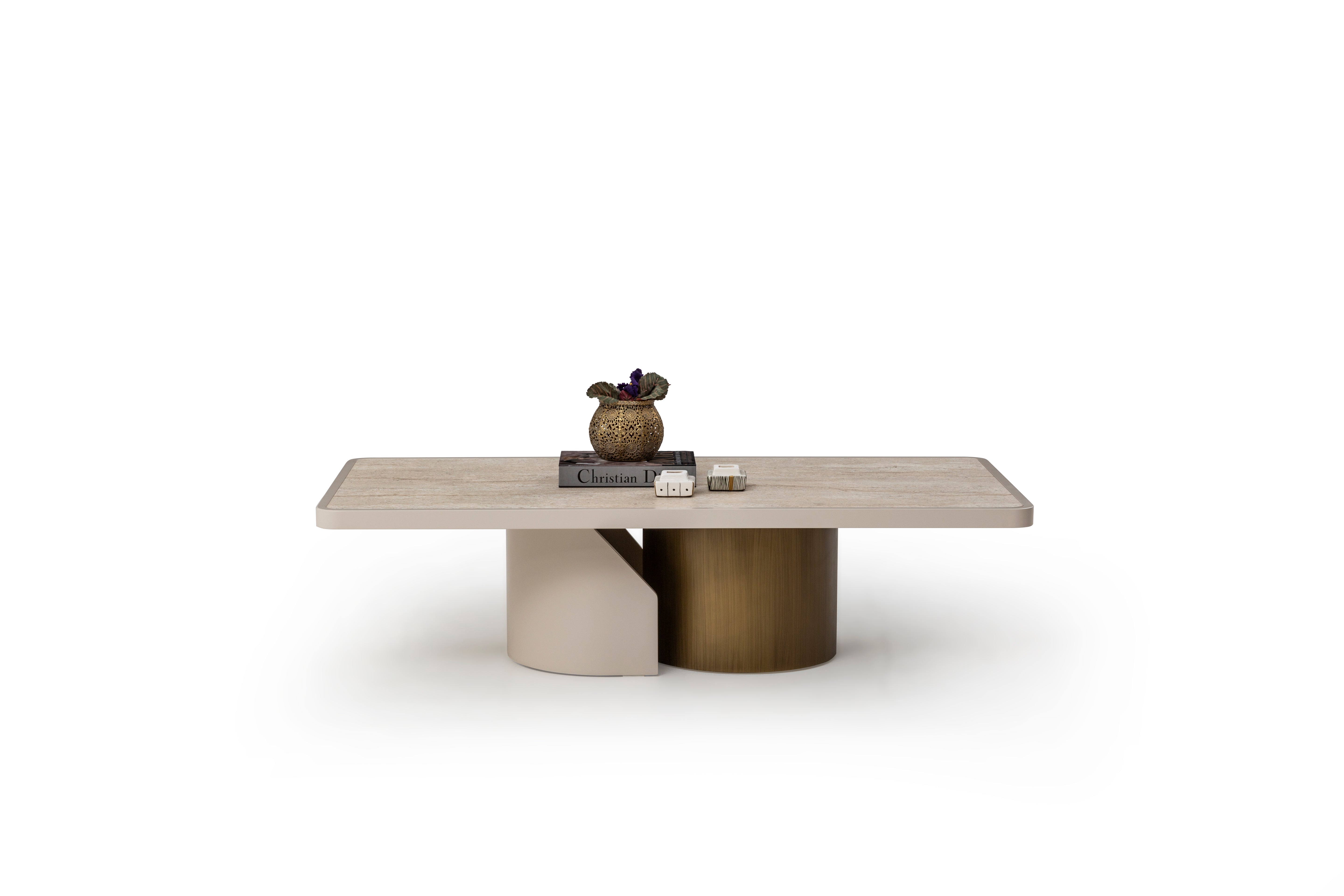 Netline Home Interior Barcelona coffee table, stylish living room accent with a sleek design and modern wooden finish.